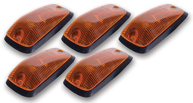 LED Amber 5 Light Kit for 1988-2002 GM Style
