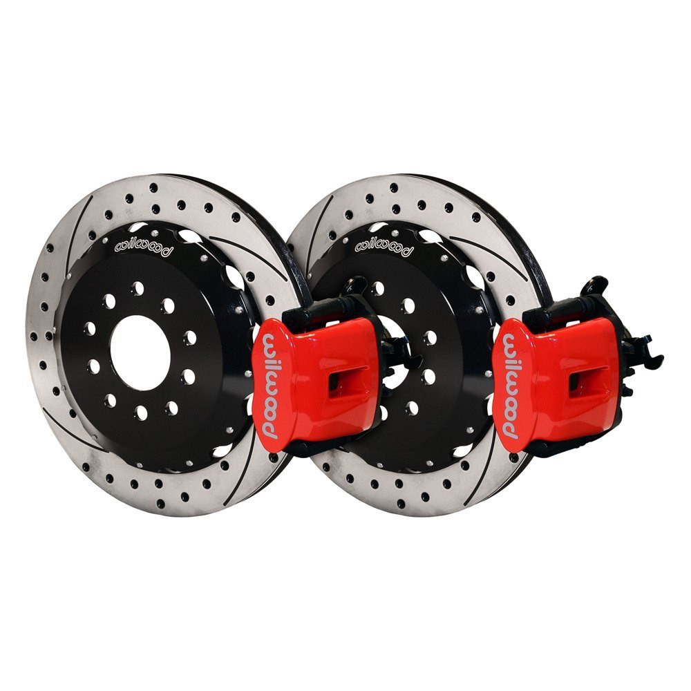Combination Parking Brake Caliper Rear Brake Kit 13.00 in. Drilled