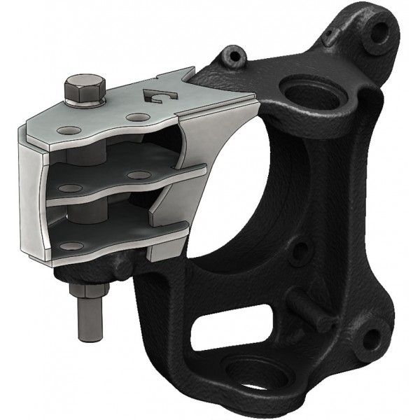 Crossover Weld-On High Steer Arms - Superduty Knuckle 2005