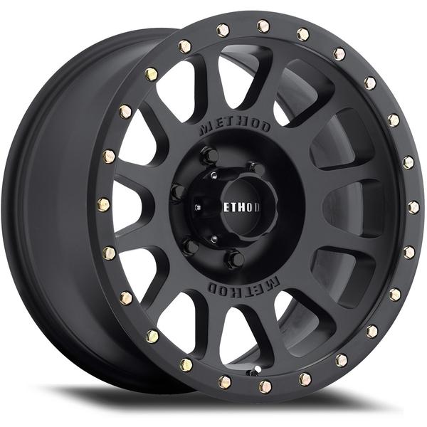 18 x 9 in. NV 8 x 6.5 in. Bolt Pattern 5.75 in. Backspace 18 mm Offset Wheel - Matte Black