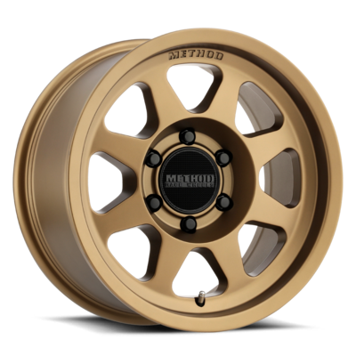 17 x 8.5 in. Offset 6 x 5.5 in. 106.25 in. Centerbore Method MR701 Wheel - Bronze