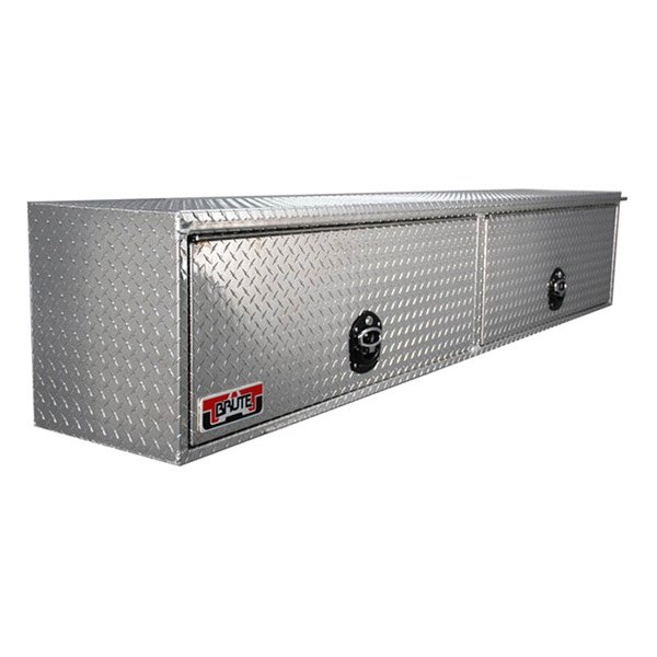 WES80-HTB88 Brute HD Standard Double Doors Top Mount Tool Box with Flip Up Doors