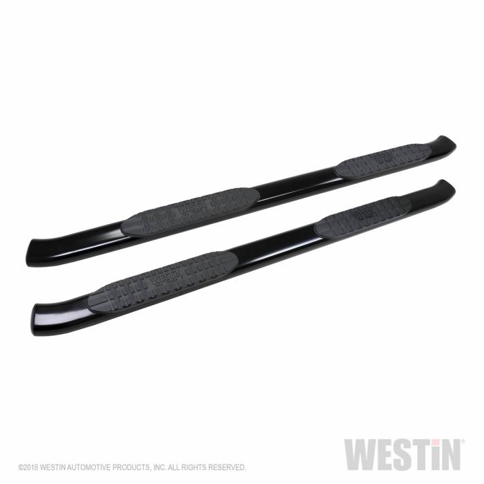 2019-C Silverado & Sierra 1500 Crew Cab Pro Traxx 5 in. Oval Nerf Bars - Black