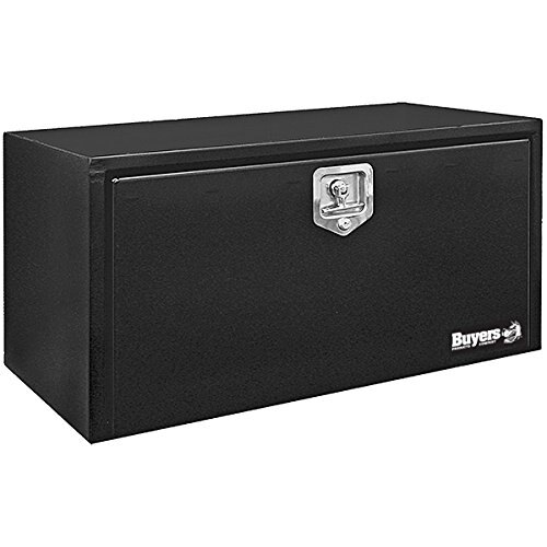 BUY1703350 Black Steel Underbody Truck Box with T-Latch Series, 14 x 12 x 24 in.