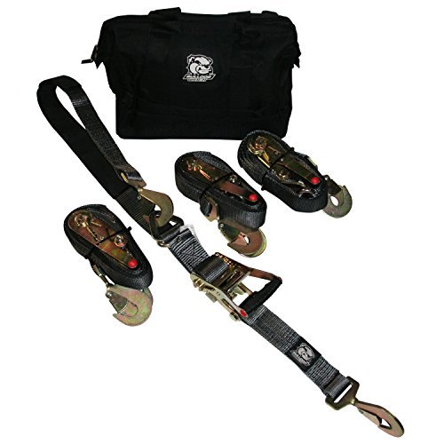 BDG20230 2 in. x 10 ft. Ratcheting Axle Straps, Set of 4