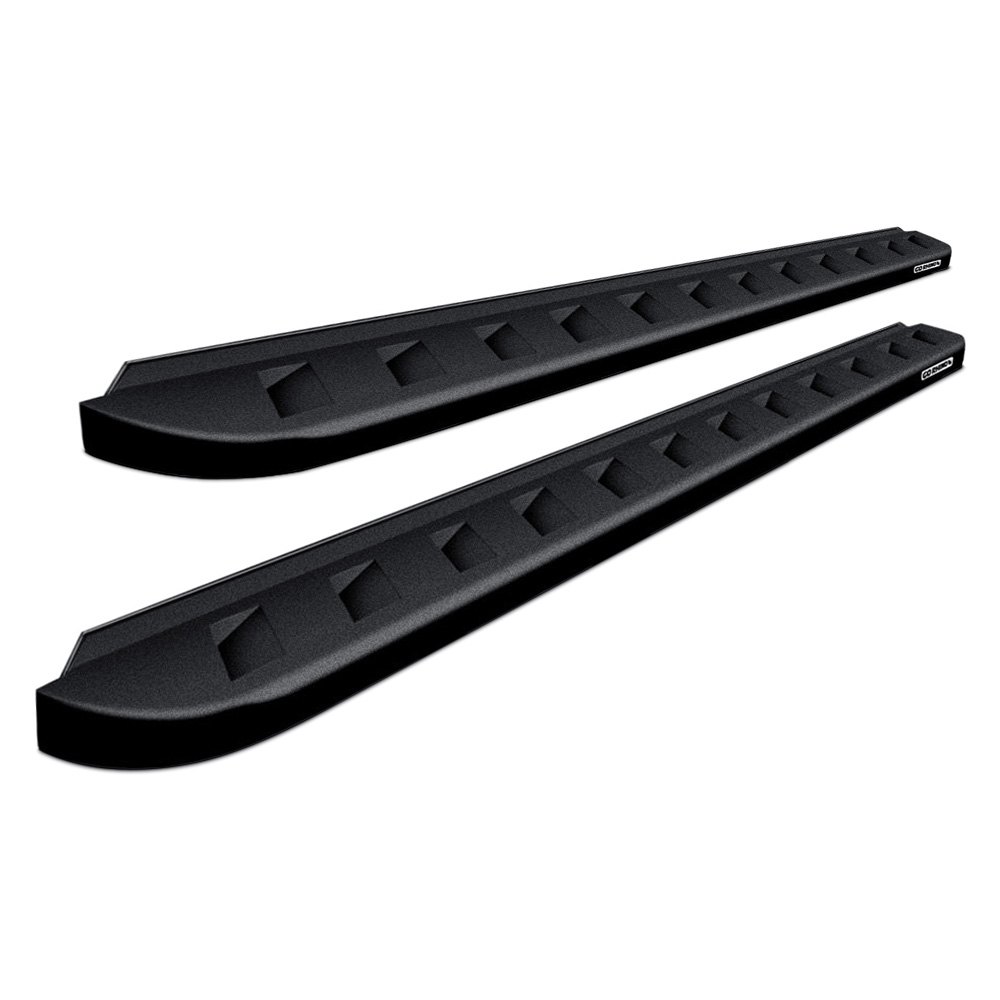 RHI63404887PC RB10 Steel Running Boards with Black Textured Powdercoated for 2019-2019 Silverado 1500 Crew Cab