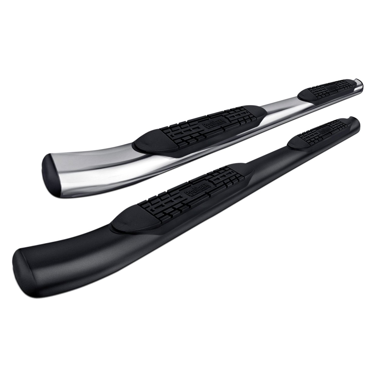 5 in. Stainless Steel Curved Oval Step Bars for 2019 Ram 1500 Crew Cab