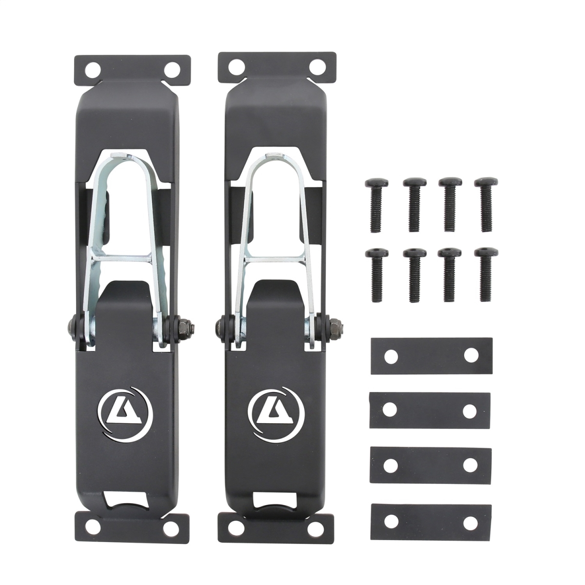 Atlas Door Steps for 2007-2018 Wrangler JK - Black