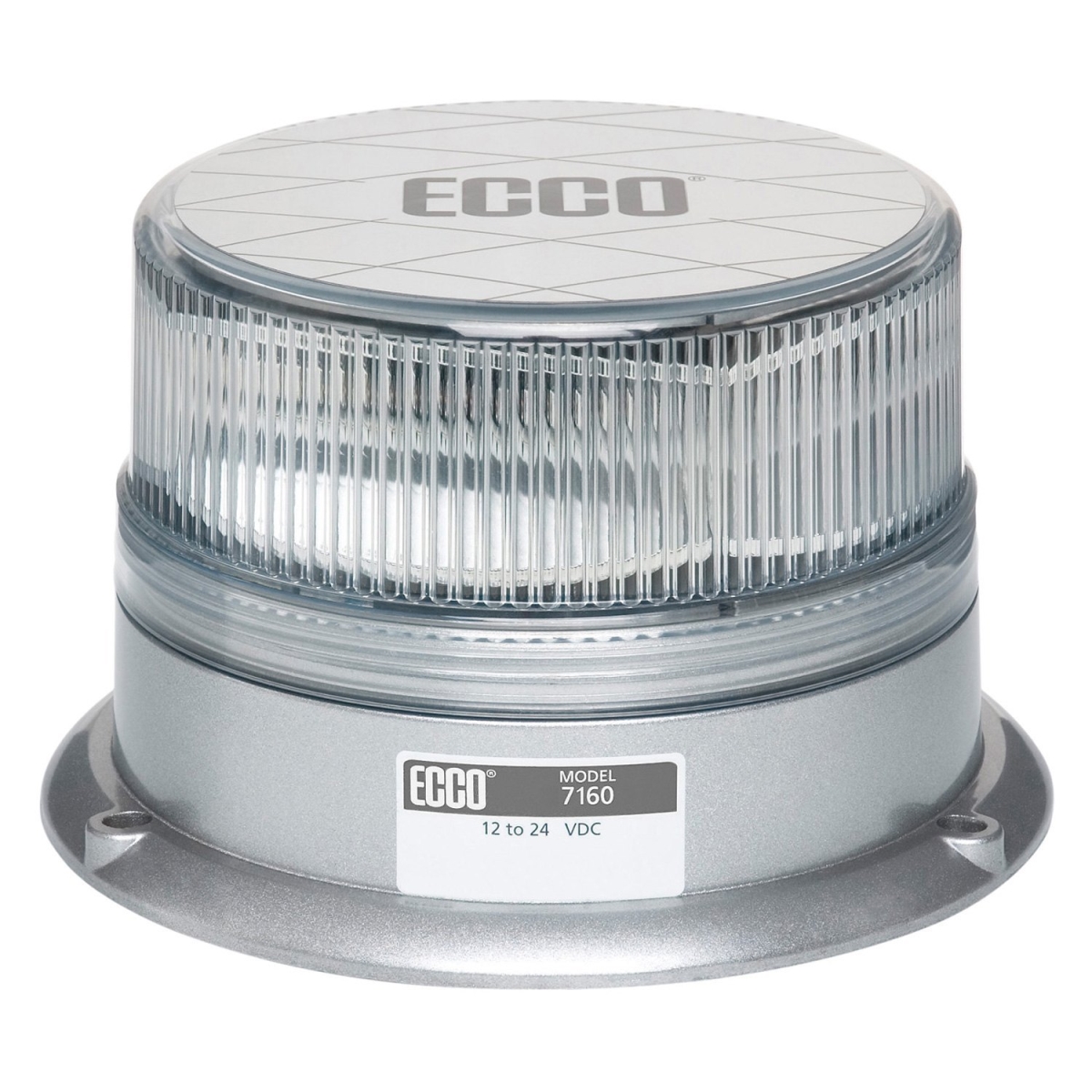 ECC7160CA Reflex Bolt-on Mount Amber LED Beacon Light