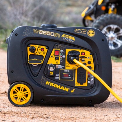 3650 & 3300W Remote Start Gas Portable Generator