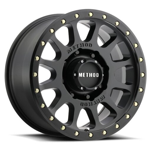 18 x 9 in., 8 x 6.5 mm 305 NV HD Matte Black Wheels