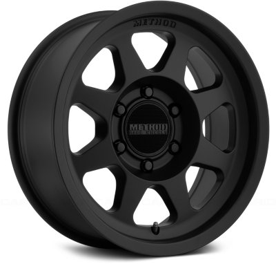 17 x 8.5 MR701 Matte Black Wheel - 110.5 mm Center Bore