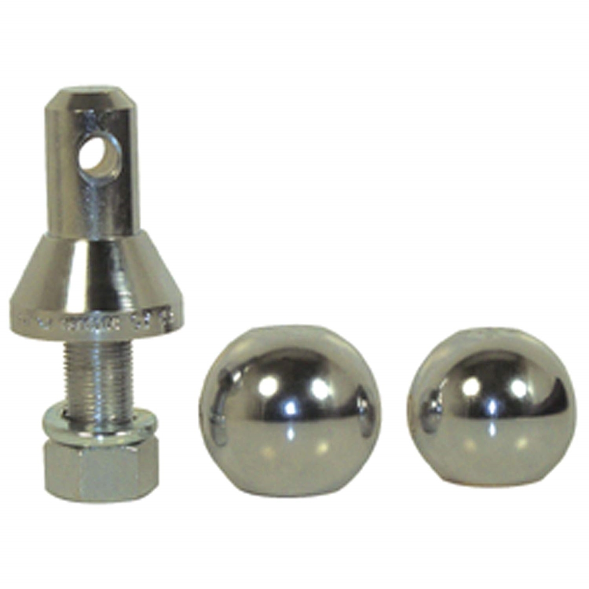 1 in. Shank Chrome Balls, Nickel