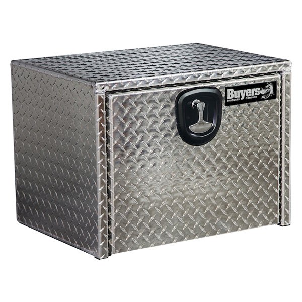 BUY1705150 Single Drop Door Underbody Aluminum Tool Box with Die Cast Compression Latch - 14 x 12 x 24 in.