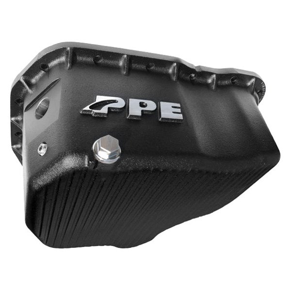 High Capacity Cast Oil Pan, Black for 2011-2016 GMC Chevy