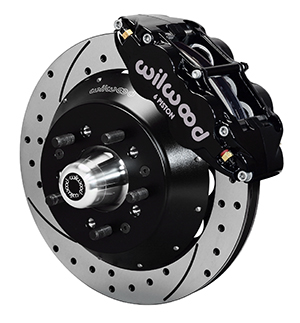 Picture of Wilwood WLD140-9920-D 14. in. Dia. Forged Narrow Superlite 6R Front Big Brake Kit - Black