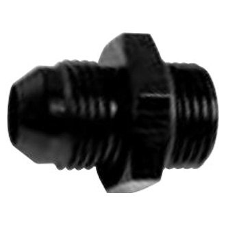 12 Port to -12AN Black Radius Port Adapter with O-Ring
