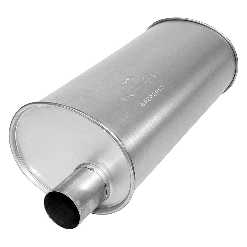 APE700297 MSL Maximum Aluminized Steel Oval Direct Fit Exhaust Muffler with Inlet & Outlet Neck for 1997-2004 Ford F-150&F-250
