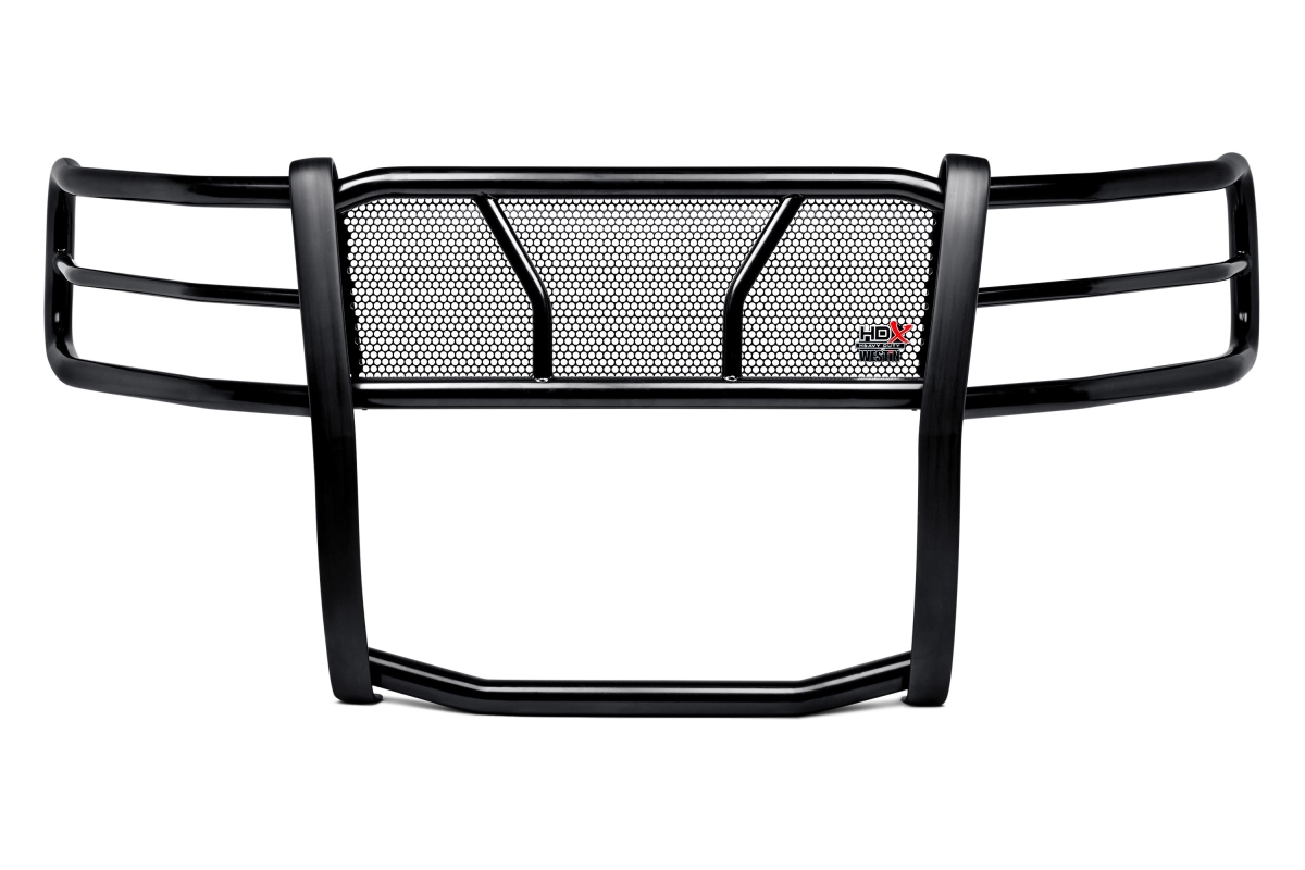 WES57-3935 Front Camera Black HDX Grille Guard for 2015-Current Ford F150 - Black