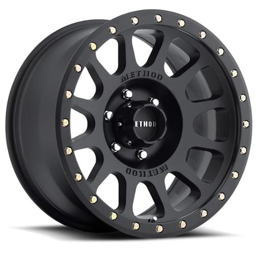 17 x 8.5 in. NV Matte Black Wheel