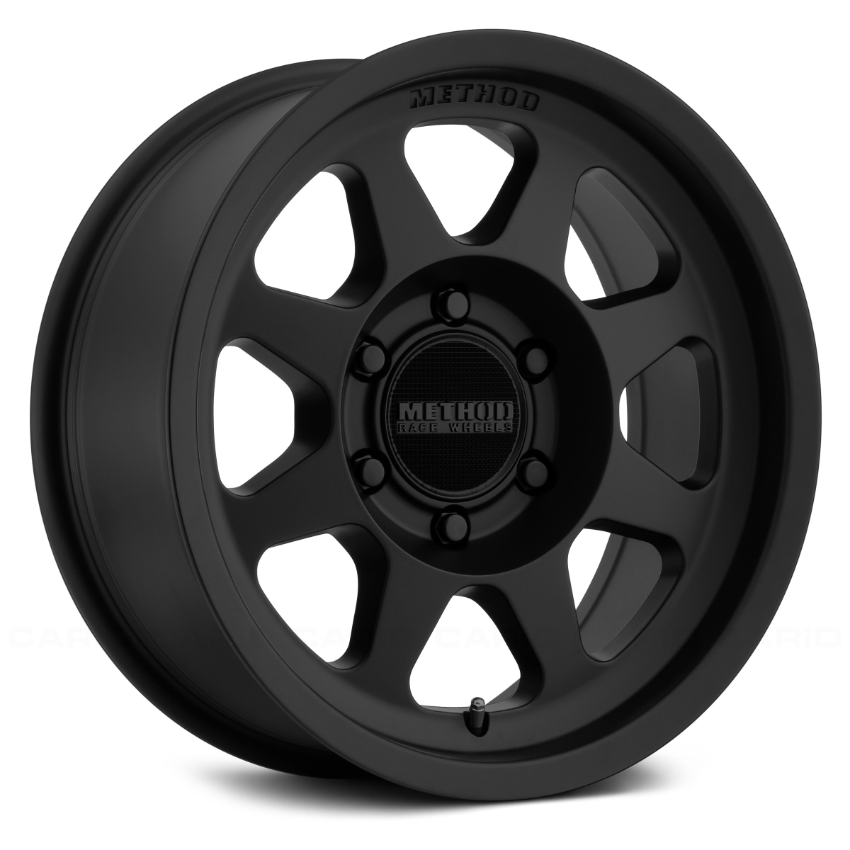 16 x 8 in. Matte Black Wheel, 0 mm Offset - MR701