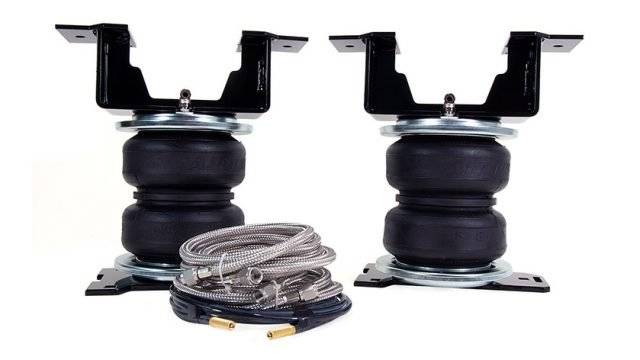 ALC89388 19-C Sierra At4 & Trailboss Only Loadlifter 5000 Ultimate Plus with Stainless Steel Air Lines, Silver