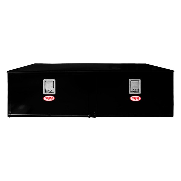 H-Series Double Doors Underbody Tool Box, Black - 60 x 18 x 24 in.