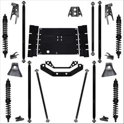 RKRRK04900 Component Rear Upper Rear Upper Conversion Kit for 2007-2018 Wrangler JK Jeep