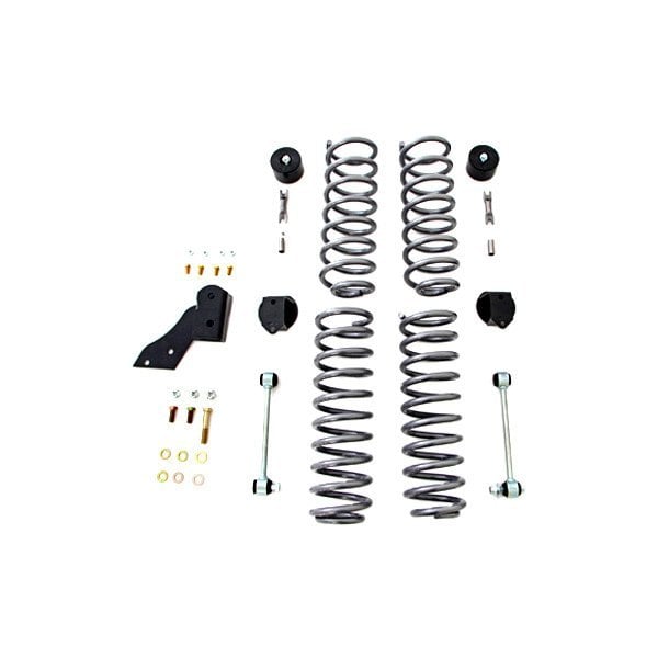 RUBRE7141 Series Standard Coil Front & Rear Suspension Lift Kit for 2007-2018 Jeep Wrangler JK - 2.5 x 2.5 in -  Rubicon Express