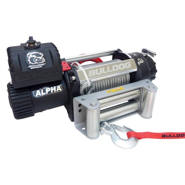 BDG10047 Alpha Series Electric Winch with Wire Rope - 12500 lbs