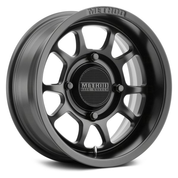 MRWMR40951047555 UTV Series 409 Wheel, Matte Black - 15 x 10 x 5 x 5 x 4 x 136 in. & 106.25 mm