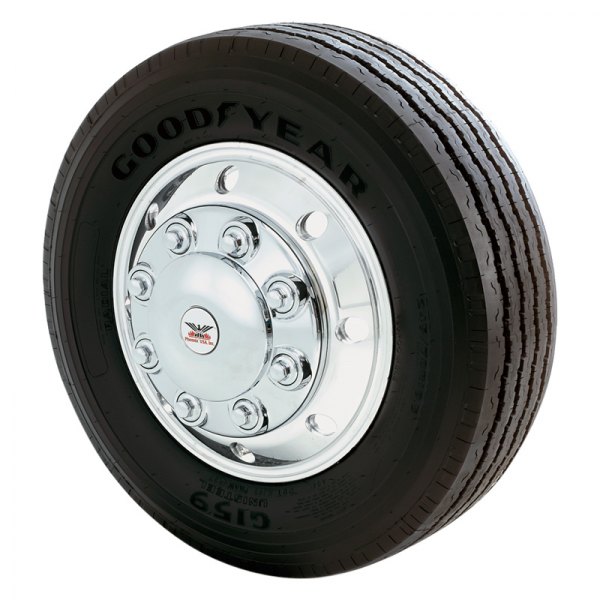 8 Lug On Custom Hub Cover  275 mm