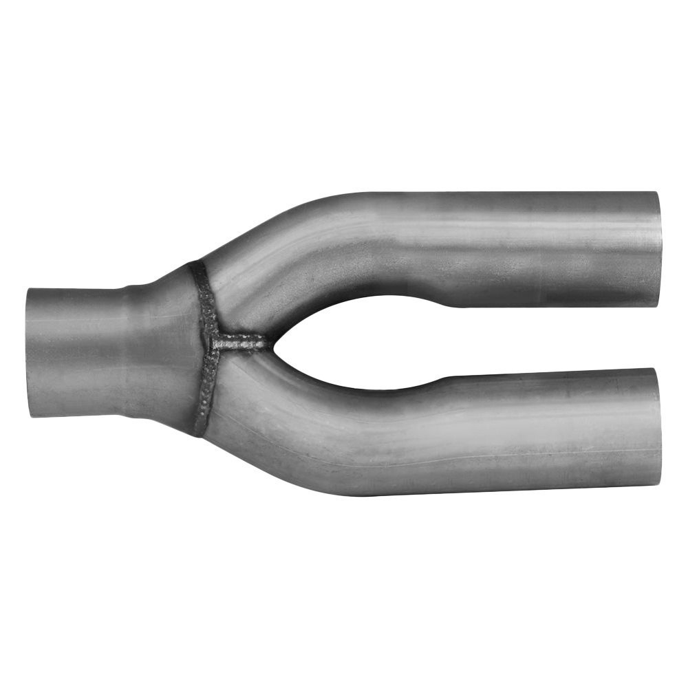 Aluminized Steel Standard Exhaust Y-Pipe - 2.5 x 2.5 x 13 in -  BallsBeyond, BA2622204