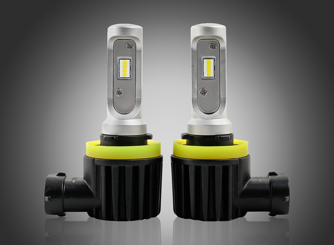 H11 LED Performance Bulb Kit 2 Bulbs 7.5-32V Dc Operating Voltage