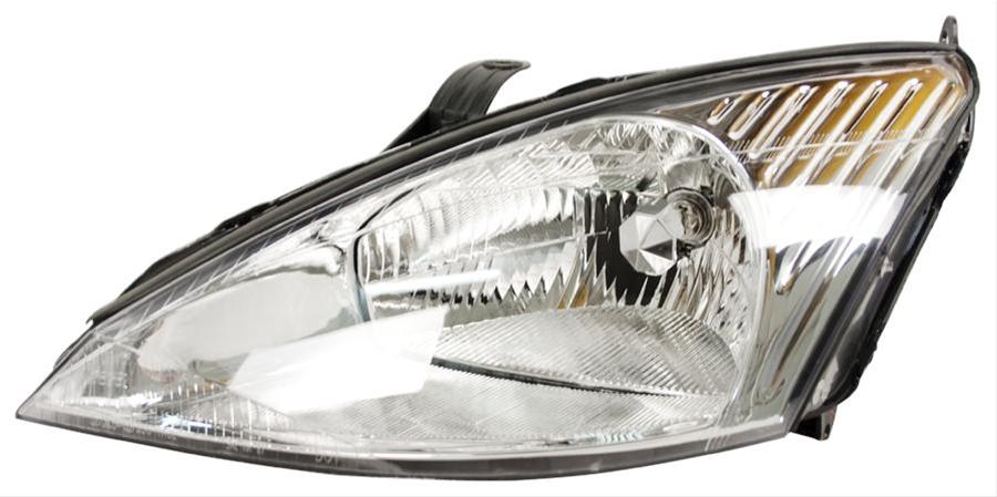 SHE405-150L Left Hand Head Lamp Combination Type without Hid Lamps for 2000-2002 Ford Focus