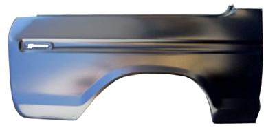 Right Hand Quarter Panel - EDP Coated Steel - Passenger Side