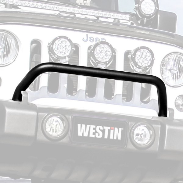Snyper Bumper Mount Lift Bar for 2007-2017 Jeep Wrangler, Textured Black