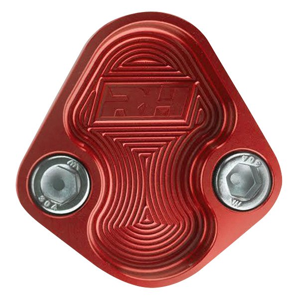 Aluminum Block -Off Plate for General Ford Except 351C-351M & 400 Engine, Red -  SAFETY FIRST, SA3634500