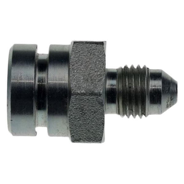 RHP335-04-10-2 4AN Male to 10 mm x 1.25 Female Inverted Flare, Black- 2 Piece