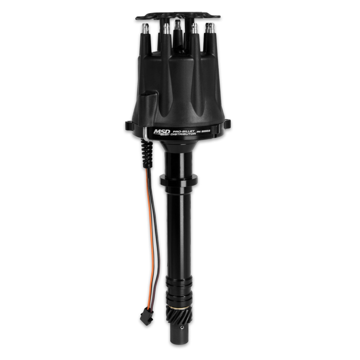 Chevy V8 Pro Billet Distributor, Black