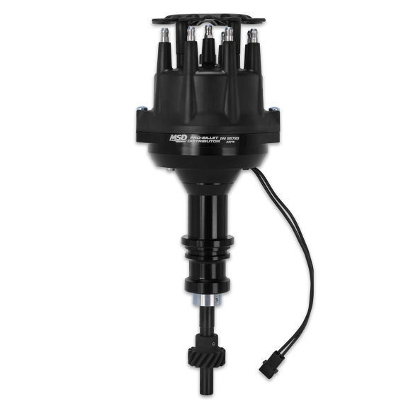 Ford 289-302 Pro Billet Distributor - Small, Black