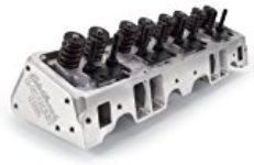 Picture of Edelbrock 5089 Chevrolet 64 Combustoion Chamber E-Street Cylinder Head&#44; Gold