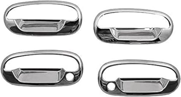 PUT401010 Chrome Door Handle Covers for 1998-2002 Expedition with Passenger Keyhole -  PUTCO