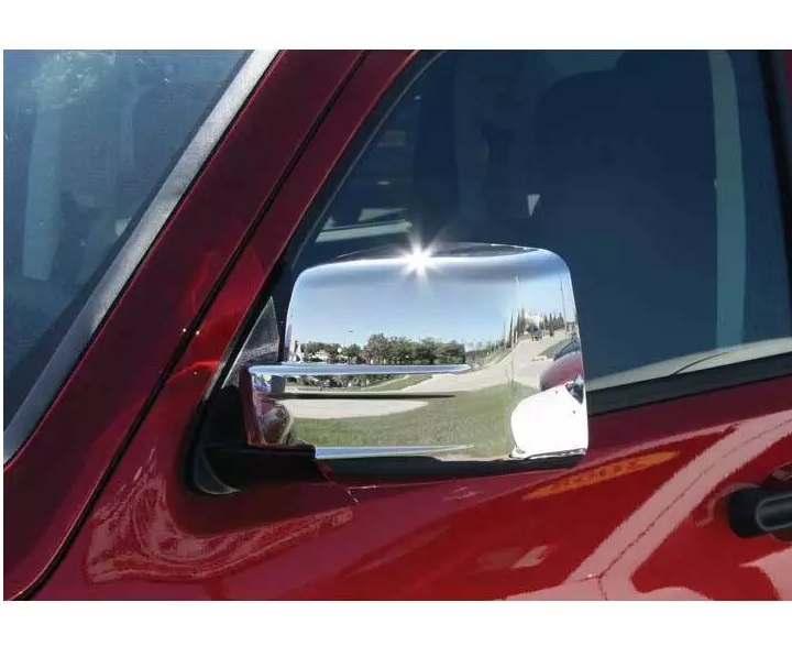 PUT400120 Chrome Mirror Overlays for 2007-2012 Nitro