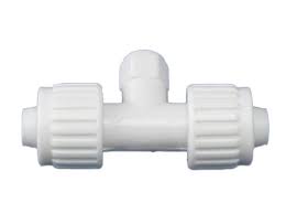 0.5 x 0.5 x 0.12 in. FPT Tee