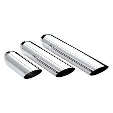 DTEDT-244018AC 2.25 in. ID x 4.00 in. OD Angle Texas Series Exhaust Tip