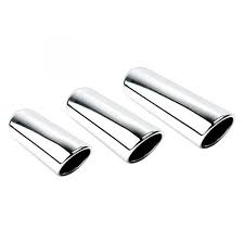 2.50 in. ID x 3.50 in. OD Rolled Angle Texas Exhaust Tip