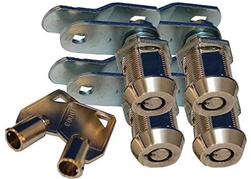 0.87 in. Ace Key Cam Lock - Pack of 4