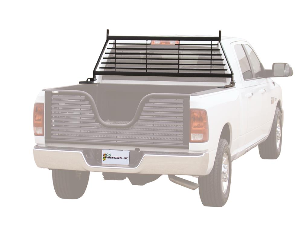 Flat Iron Headache Rack for 2017-2019 Ford F250, Black