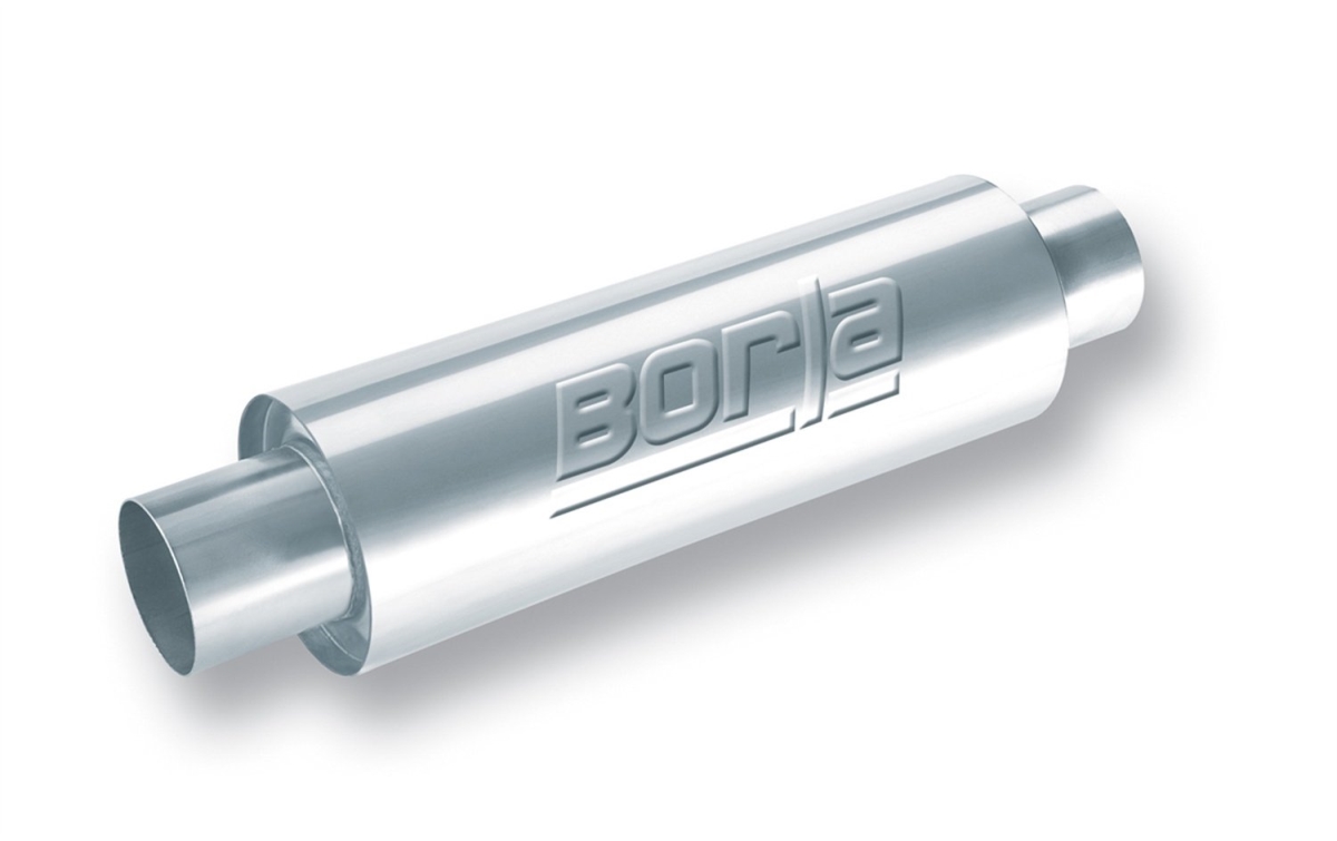 15 x 5 in. 3.5 in. In & Out XR-1 Round Stainless Sportsman Racing Muffler